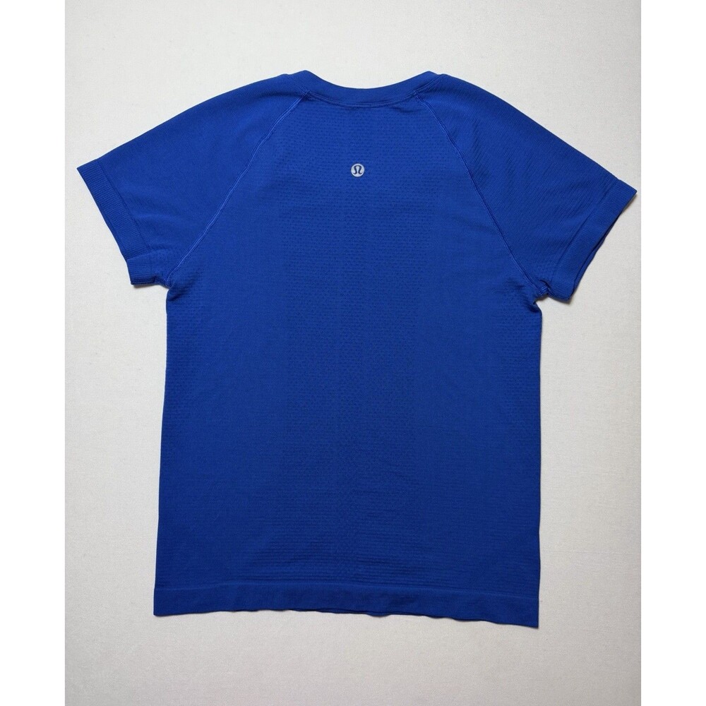 Lululemon Shirt Women’s Swiftly Tech Short Sleeve Shirt Beach Ball Blue Size 2-4
